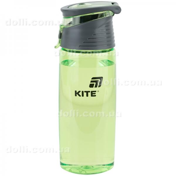 Пляшечка для води Kite K25-401-3, 550 мл, зелена