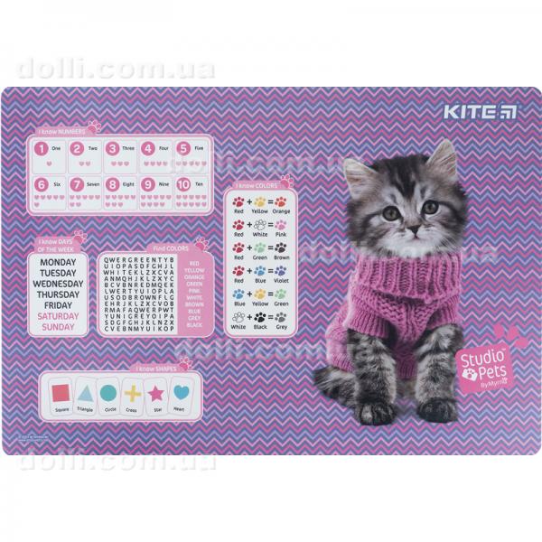 Подложка настольная Kite Studio Pets SP23-207