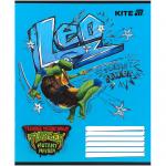 Зошит шкільний Kite Ninja Turtles NT25-235, 12 аркушів, коса лінія