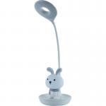 Настольная лампа LED с аккумулятором Bunny Kite K24-492-1-1, белый