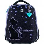 Рюкзак шкільний каркасний Kite Education Catsline K24-531M-1