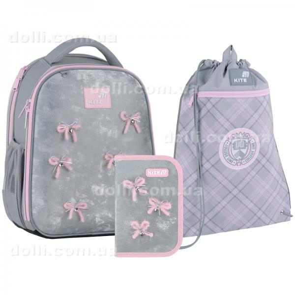 Школьный набор Kite Education Velvet Dream SET_K26-555S-10 (рюкзак, пенал, сумка)