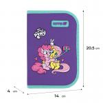 Пенал с наполнением Kite My Little Pony LP26-622H, 1 отделение, 2 отворот