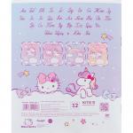 Зошит шкільний Kite Hello Kitty HK24-235-1, 12 аркушів, коса лінія