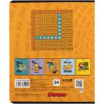Зошит шкільний Kite Garfield GF25-238, 24 аркуші, клітинка