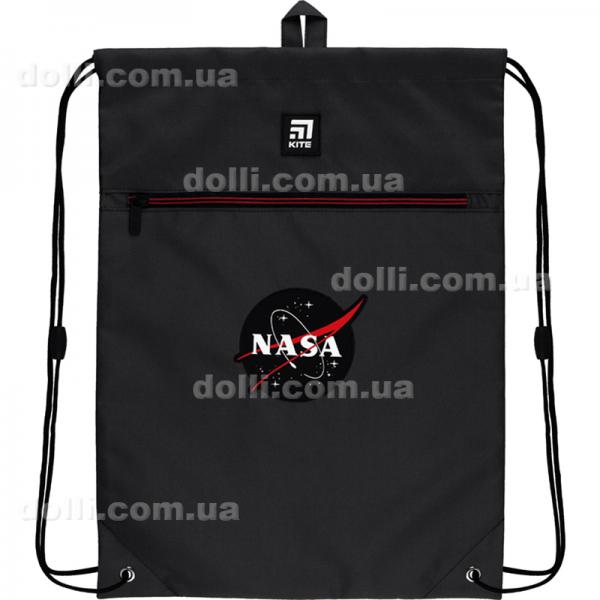Сумка для взуття з кишенею Kite Education NASA NS22-601L