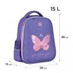 Рюкзак школьный полукаркасный GoPack Education Glowing GO25-165M-4