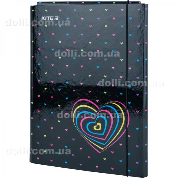 Папка для трудового навчання Kite Hearts K22-213-01, А4