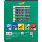 Зошит шкільний Kite Hot Wheels HW25-232-1, 12 аркушів, клітинка