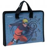 Папка-портфель на блискавці Kite Naruto NR23-202, 1 відділення, A4