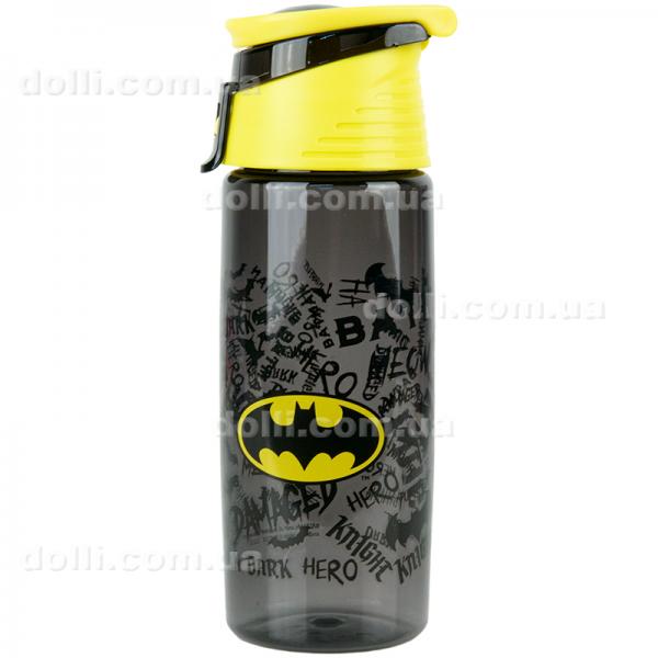 Пляшечка для води Kite DC Comics DC22-401, 550 мл, чорна