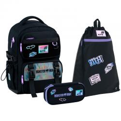 Школьный набор Kite Education Monster High SET_MH26-1022M (рюкзак, пенал, сумка)