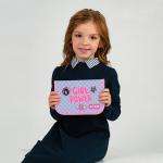 Пенал без наполнения Kite Girl's Power K26-621-5, 1 отделение, 1 отворот
