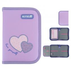 Пенал без наповнення Kite Sweetheart K25-621-1, 1 відділення, 1 відворот