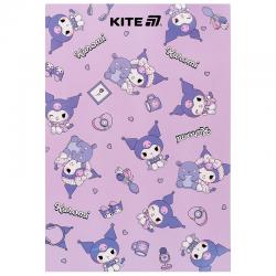 Блокнот-планшет Kite Kuromi HK25-194-1, A5, 50 листов, клетка