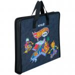 Папка-портфель на блискавці Kite Hot Wheels HW25-202, 1 відділення, A4