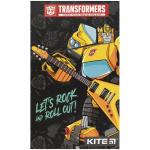 Блокнот-планшет Kite Transformers TF21-195, A6, 50 листов, нелинованный