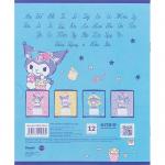 Тетрадь школьная Kite Kuromi HK24-235-2, 12 листов, в косую линию