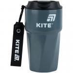 Термокружка Kite K25-1220-1, 450 мл, сіра