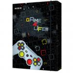 Папка для тетрадей на резинках Kite Game 4 Life K22-210-02