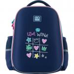 Рюкзак GoPack Education напівкаркасний GO23-165M-2 Love wins