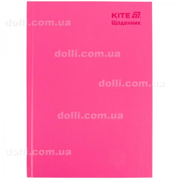 Дневник школьный Kite K25-262-14, твердая обложка, розовый