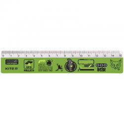 Линейка пластиковая Kite Fox Rules K24-090-4, 15 см