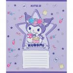 Тетрадь школьная Kite Kuromi HK24-235-2, 12 листов, в косую линию