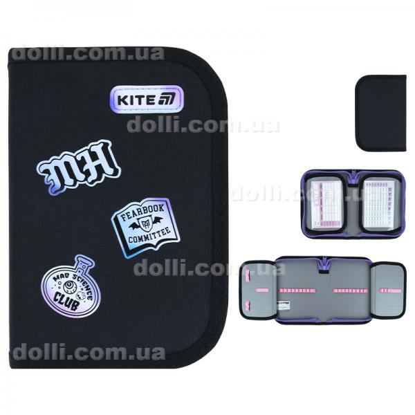 Пенал без наполнения Monster High MH26-622, 1 отделение, 2 отворот