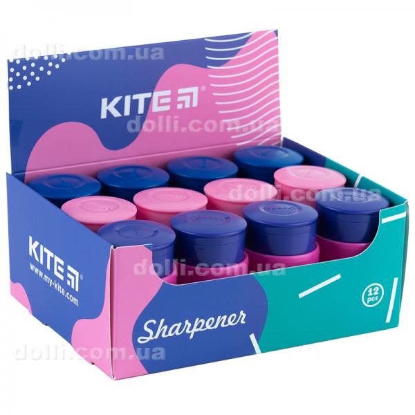 Точилка з контейнером Kite Sunset K24-368, асорті