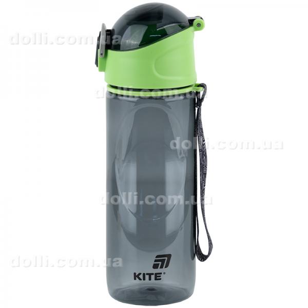 Бутылочка для воды Kite K25-400-2, 530 мл, серая