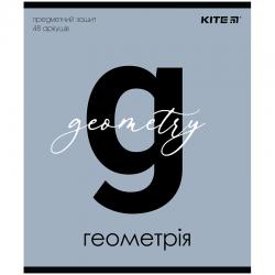 Предметная тетрадь Kite Letters K24-240-3, 48 листов, клетка, геометрия