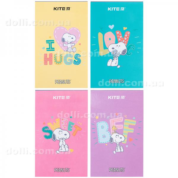Блокнот-планшет Kite Peanuts Snoopy SN23-195, A6, 50 листов, нелинованный