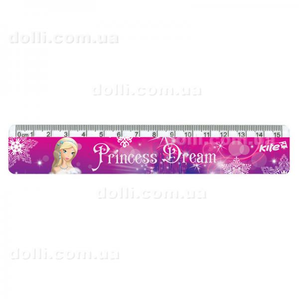 Линейка пластиковая Kite Princess Dream K17-090-2