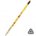 Олівець графітний тригранний з гумкою Kite Garfield GF25-046