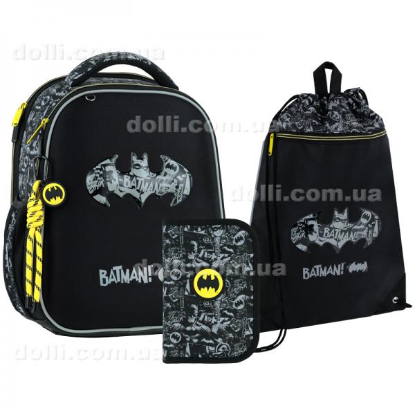 Школьный набор Kite Education DC Comics SET_DC26-555S (рюкзак, пенал, сумка)
