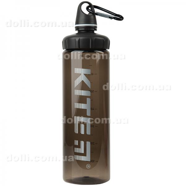 Бутылочка для воды Kite K22-406-03, 750 мл, серая