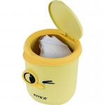 Настольный контейнер для мусора Kite K24-011-2, желтый