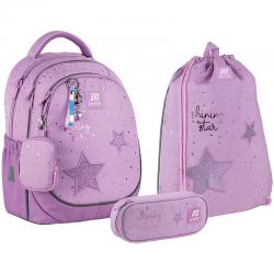 Шкільний набір Kite Education ShiningStar SET_K25-700M-2 (рюкзак, пенал, сумка)