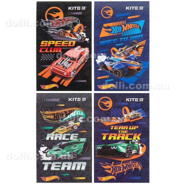 Блокнот-планшет Kite Hot Wheels HW23-195, A6, 50 листов, нелинованный