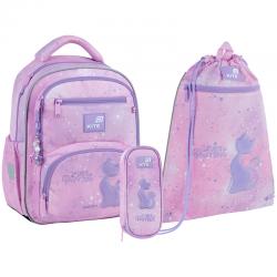 Шкільний набір Kite Education Catsline SET_K26-773M-1 (рюкзак, пенал, сумка)