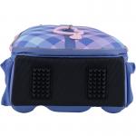 Шкільний набір Kite Purple Chequer SET_K24-531M-2 (рюкзак, пенал, сумка)