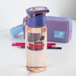 Пляшечка для води Kite K25-401-4, 550 мл, рожева