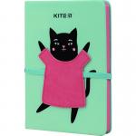 Блокнот Kite Green cat K22-464-2, В6, 96 аркушів, клітинка