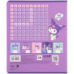 Зошит шкільний Kite Kuromi HK25-236-1, 18 аркушів, клітинка