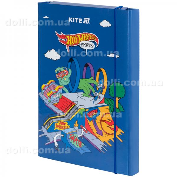 Папка для зошитів на гумці Kite Hot Wheels Skate HW25-210-2, картон