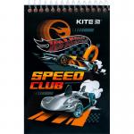 Блокнот пластиковий Kite Hot Wheels HW24-196, А6, 48 аркушів, нелінований