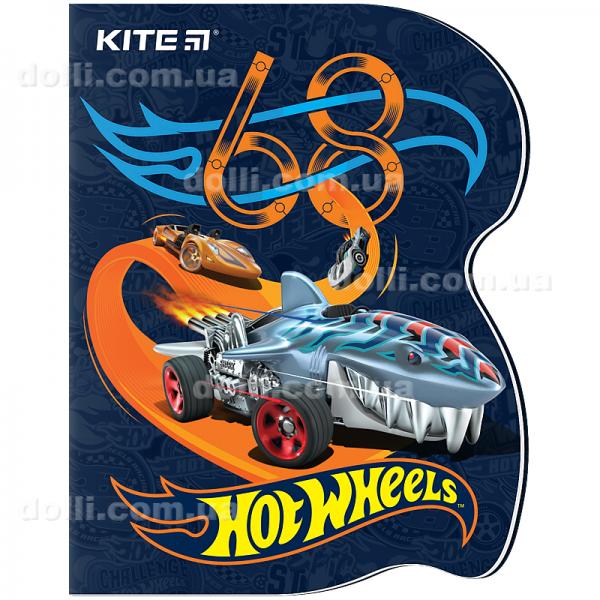 Блокнот Kite Hot Wheels HW24-223, А6, 60 листов, клетка