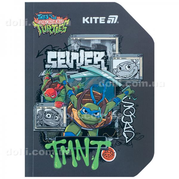 Блокнот Kite Ninja Turtles NT25-223, А6, 60 аркушів, клітинка