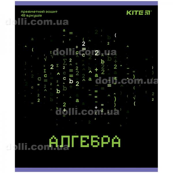 Предметная тетрадь Kite Neo K24-240-16, 48 листов, клетка, алгебра